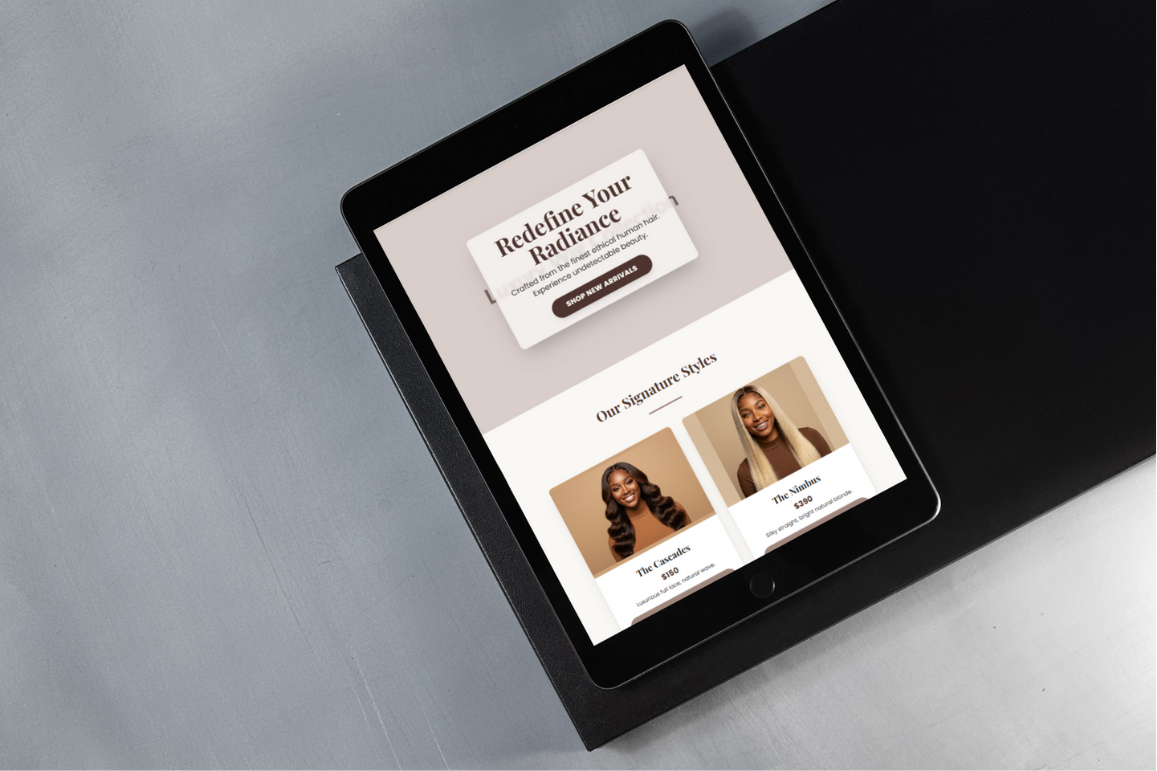 Sienna Silk E-commerce Project Thumbnail