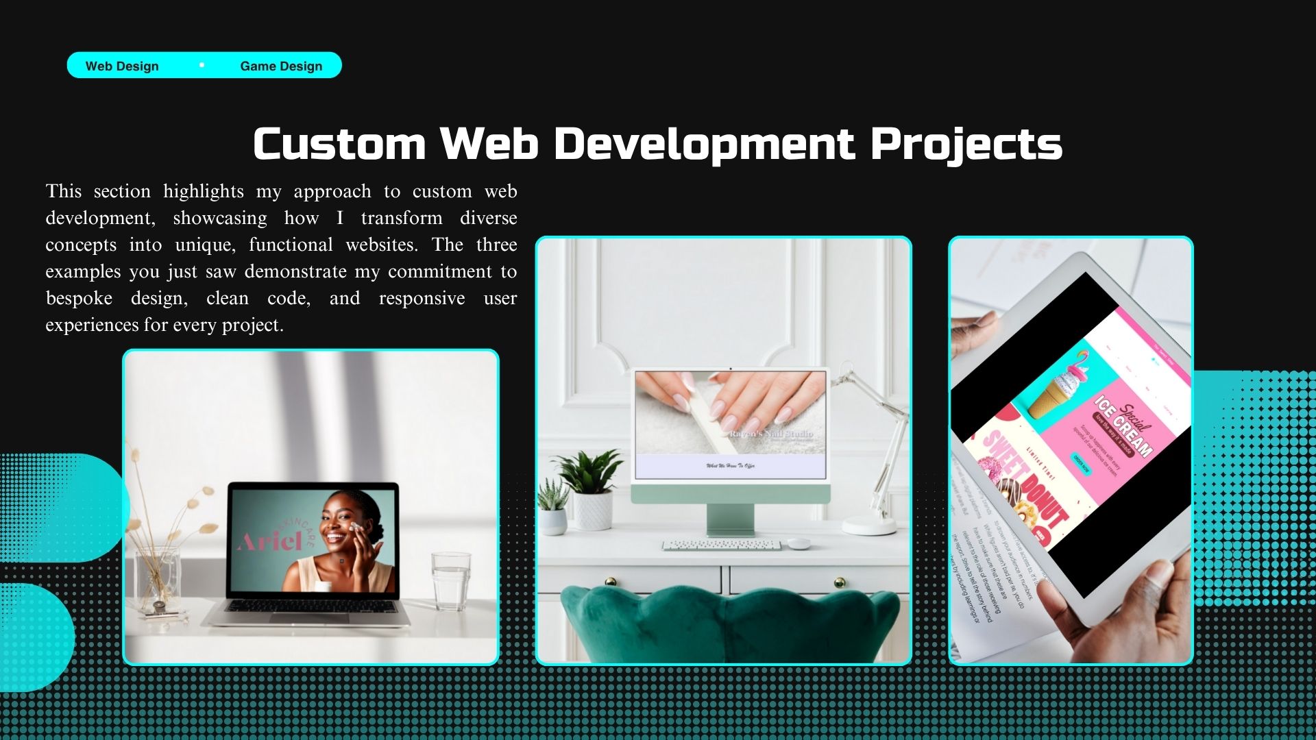 Web Design Project: Ariel Skincare - Overview