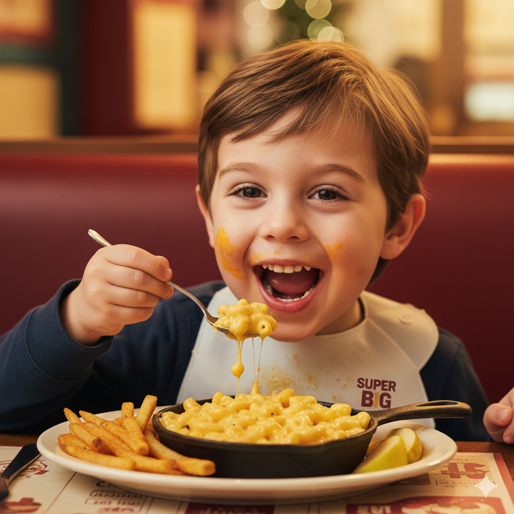 Image of a delicious SuperBurger